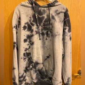 black & gray Social Culture hoodie